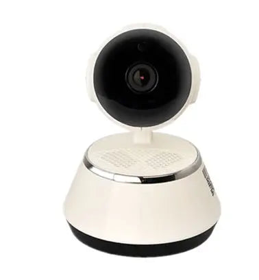 Wireless IP Camera WIFI 720P Home Security Cam Micro SD Slot Support Microphone & P2P Free APP ABS Plastic - family place
