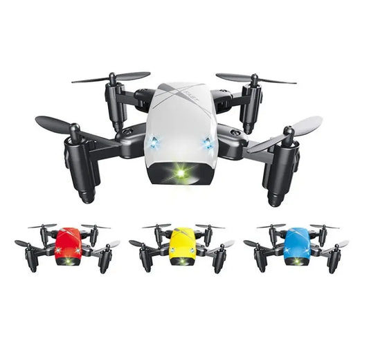 Micro Foldable RC Drone 3D Bearing Steering Wheel Remote Control Quadcopter Toys With Camera WiFi APP Control Helicopter Dron Kids Gift - family place