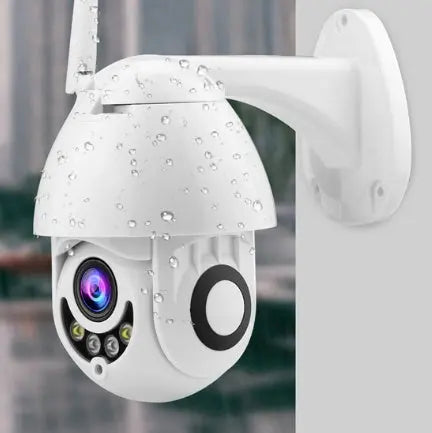 Wireless outdoor surveillance camera - family place