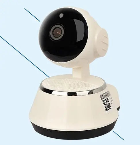 Wireless IP Camera WIFI 720P Home Security Cam Micro SD Slot Support Microphone & P2P Free APP ABS Plastic - family place