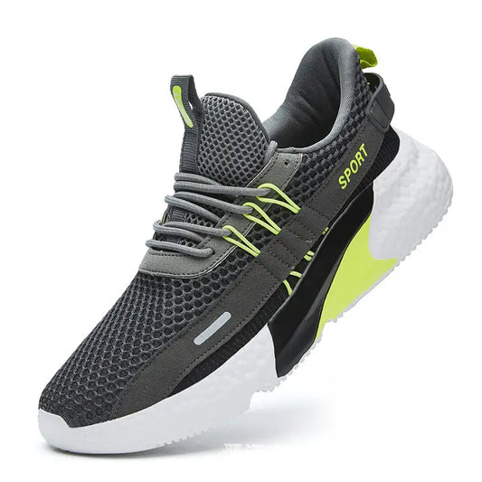 Mesh fashion shoes running shoes men's sports shoes - family place