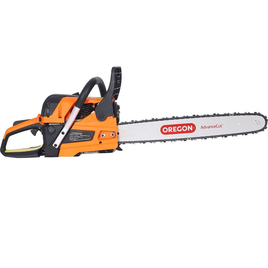 Chainsaw gas 20inch ,52cc Gasoline Chain Saw for Trees ,Wood Cutting 2-cycle EPA Compliant,Oregon bar - family place